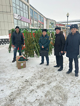 В Ханты-Мансийске провели профилактический рейд по местам реализации пиротехнических изделий и новогодних атрибутов