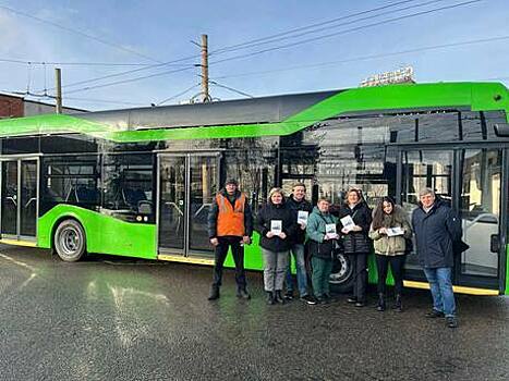 В Калининграде начали обучать водителей, которые сядут за новые троллейбусы из Челябинска