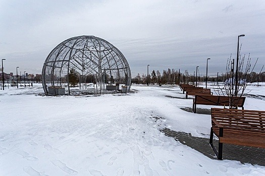 В Новосибирске парк «Арена» остался без электричества