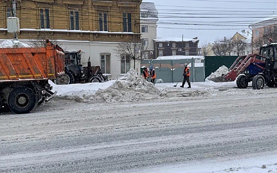 В Рязани появится новая техника для борьбы с гололедом