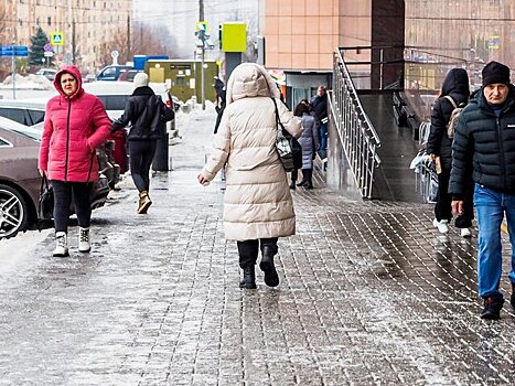 Желтый уровень опасности продлен в столичном регионе из-за гололедицы