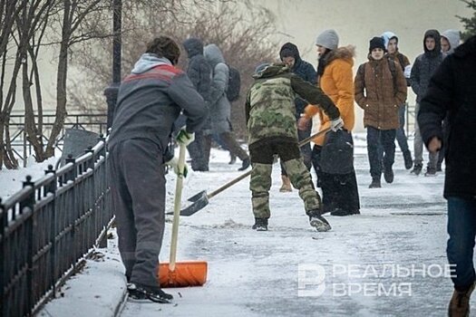 2 января татарстанцев ожидают сильный ветер и метель