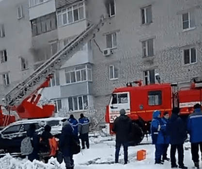 Две квартиры загорелись в Балахне в Нижегородской области