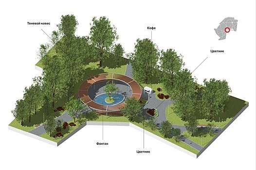 Обнародован мастер-план реконструкции Основинского парка в Екатеринбурге