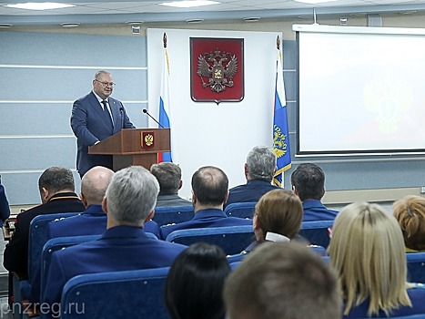 Олег Мельниченко принял участие в торжественном мероприятии по случаю Дня работника прокуратуры