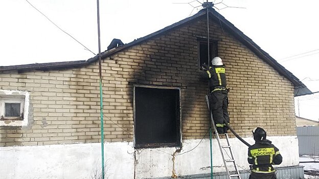 В Багратионовском районе произошёл пожар в двухэтажной бане