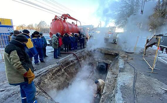 В Курске до 19.00 без тепла останутся 13 домов в центре