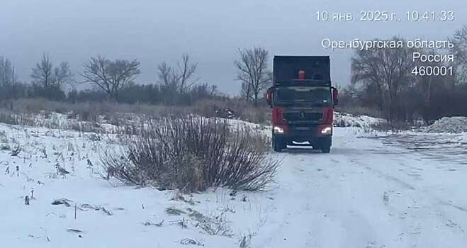 В Оренбурге выявлены незаконные места для складирования снега