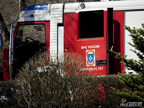 В первый день нового года в Оренбуржье потушили 8 пожаров