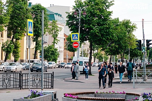 Фасады зданий в центре Курска приведут в порядок к 9 мая