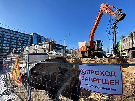 Около кафе на Мещере, где провалился нижегородец, стартовал ремонт