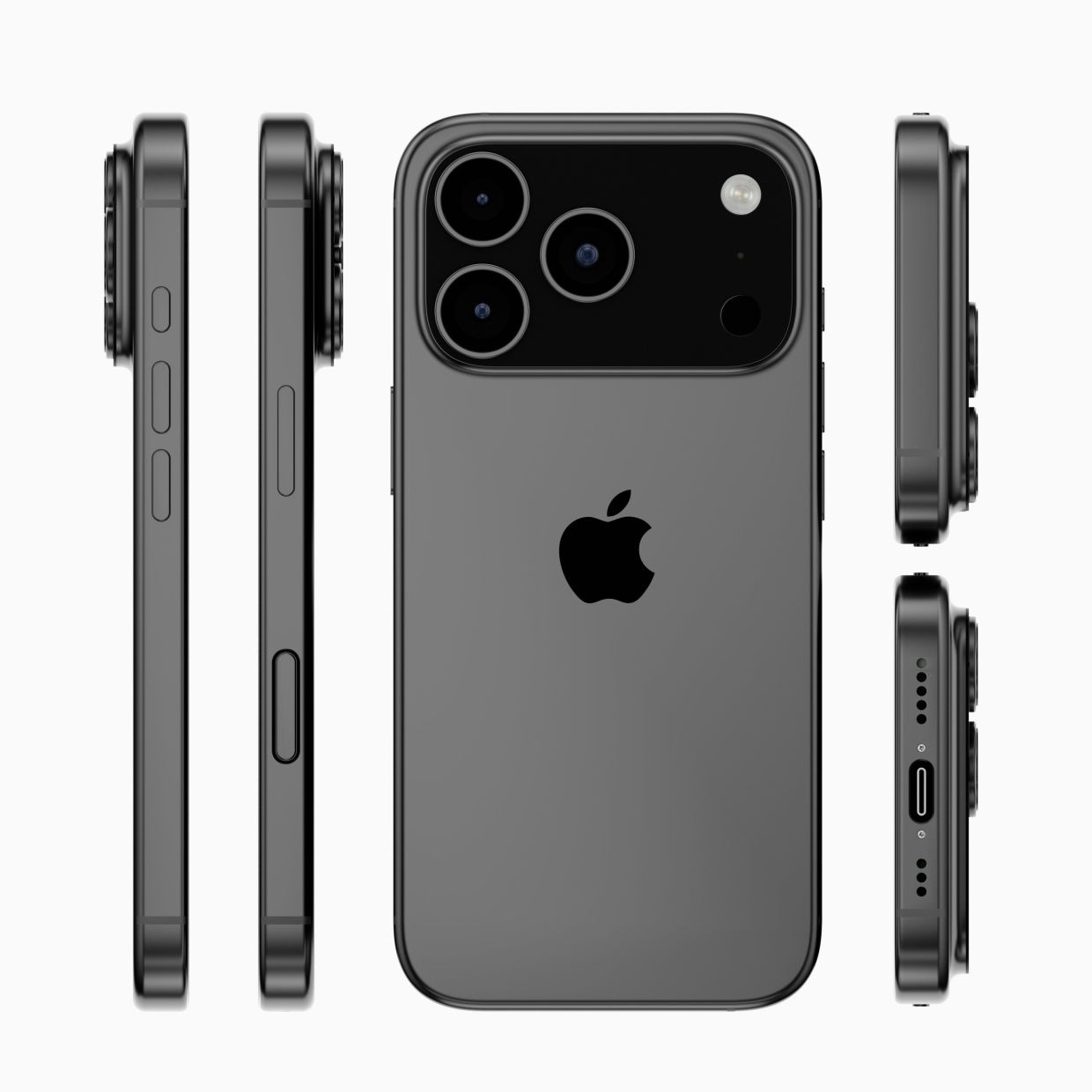 Опубликованы рендеры iPhone 17 Pro с новым дизайном камер2