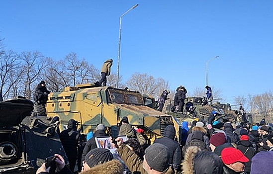 В Хабаровске показали захваченную в боях технику