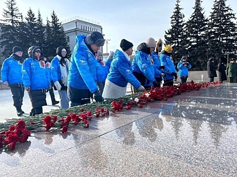 В Иркутске волонтеры почтили память россиян, исполнявших служебный долг за рубежом