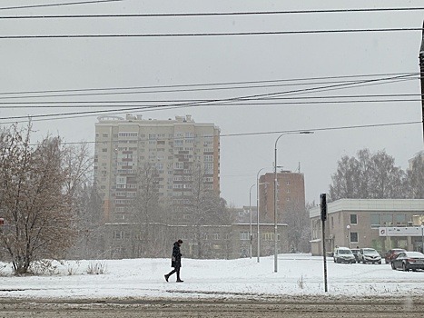 В ночь на 16 февраля в Удмуртии ожидается снегопад