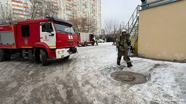 В Самаре 13 февраля на Ново-Садовой загорелся фитнес-клуб