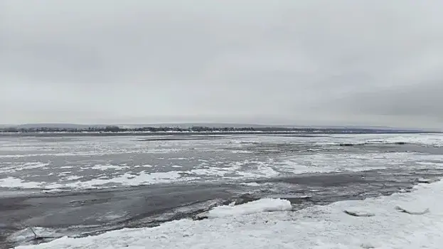 В Самарской области стала известна толщина льда на Волге