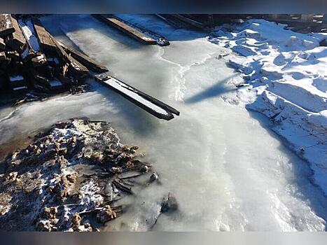 Вода топит участки в Железнодорожном районе Читы