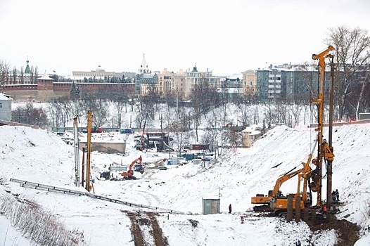 Восемь зданий попали в зону влияния строительства в Почаинском овраге