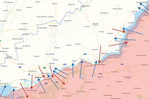 ВСУ почти 70 раз за сутки обстреляли левобережье Херсонской области